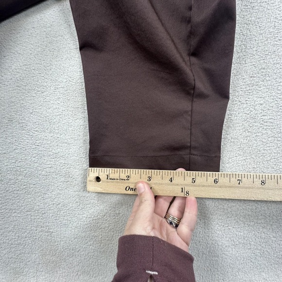 Nike Pants Mens Large Brown Tech Woven Commuter Zipper Pockets DH4224 - Picture 15 of 16